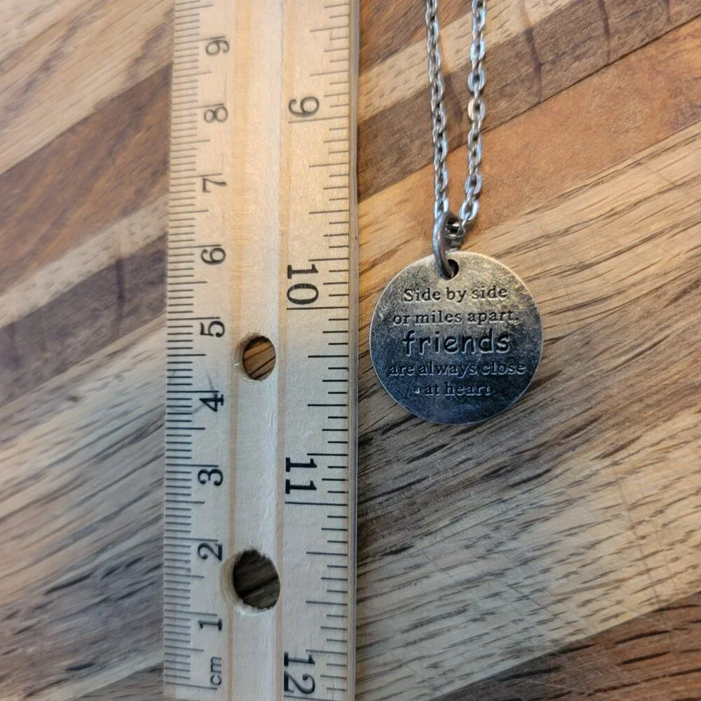 Stainless Steel Metal Friendship Necklace